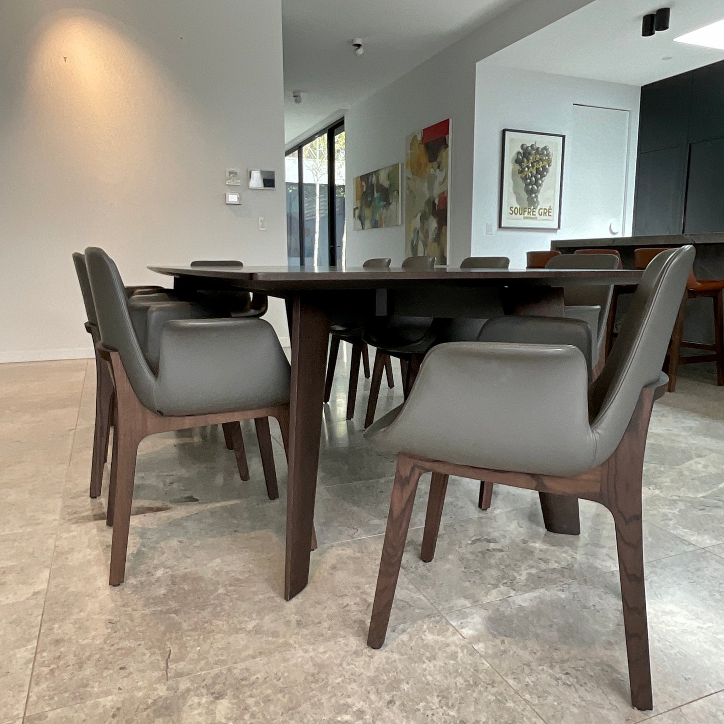 Ventura Dining Chairs by Jean-Marie Maasaud for Poliform