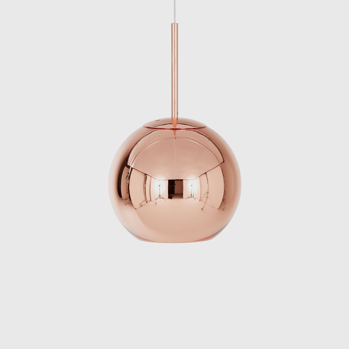 Copper Round Pendant Light (Small) by Tom Dixon (4 available)