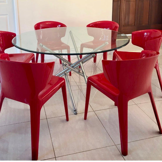 Set of FOUR Dining Chairs by Cassina