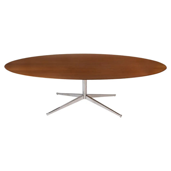 Oval Dining Table by Florence Knoll for Knoll