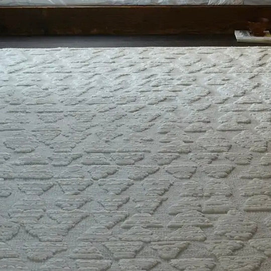 Tribe Home Husky Ivory Hand Knotted Wool Rug 4000x3000 | HFOC – Home ...