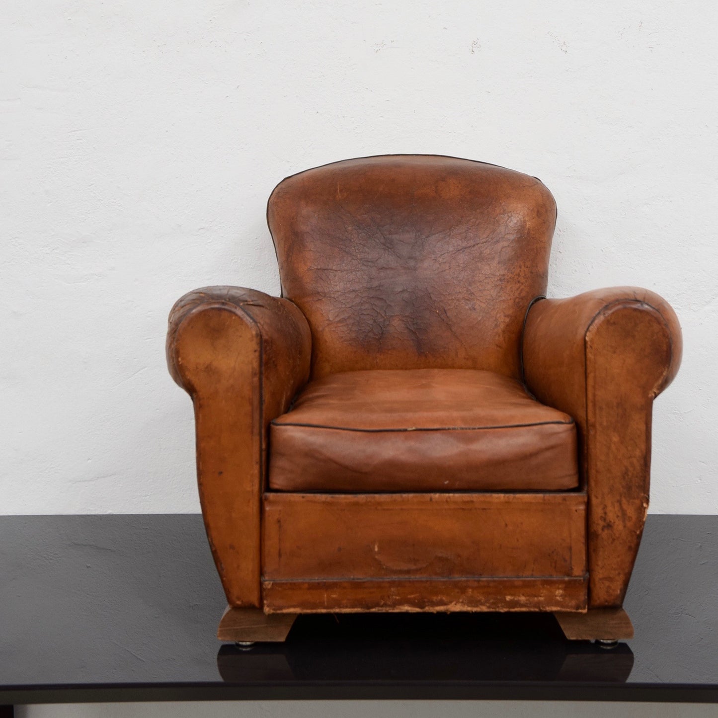Load image into Gallery viewer, Antique French Art Deco Club Chair c1940 through Country Trader (2 Available)
