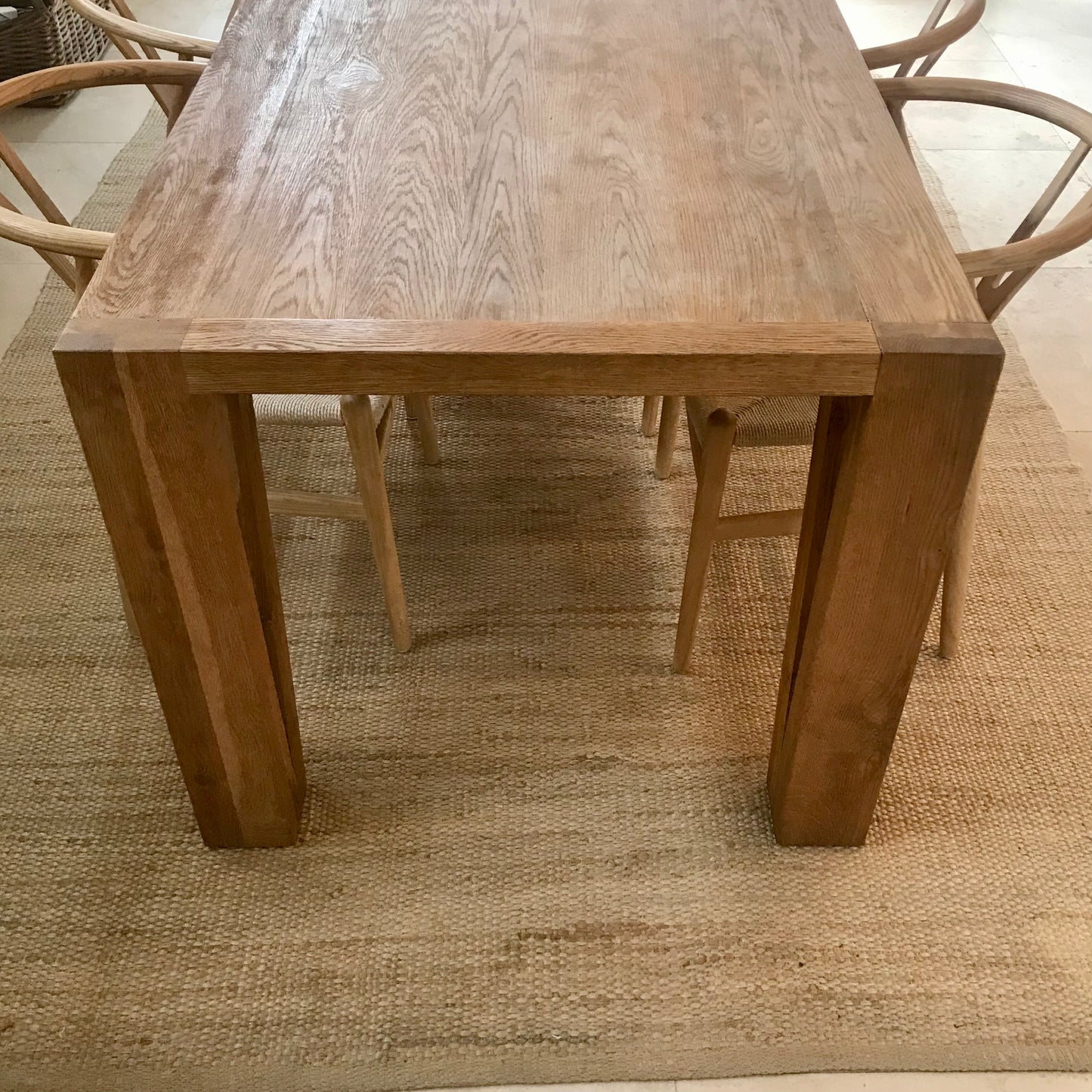 York Oak Dining Table by Coco Republic