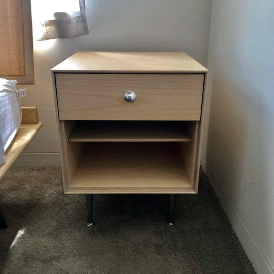 PAIR Thin Edge Bedside Tables by George Nelson for Herman Miller