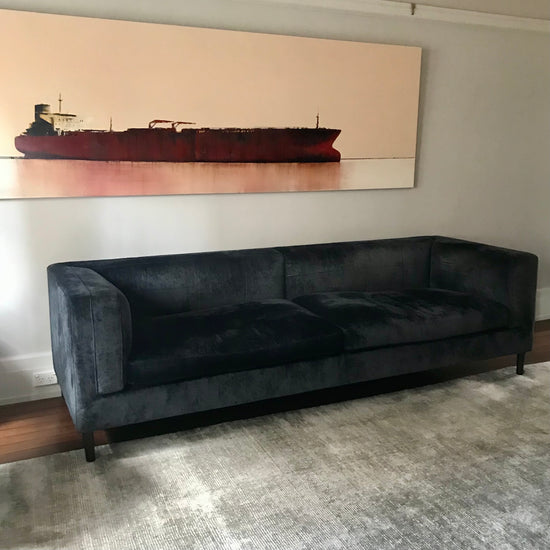 Load image into Gallery viewer, Custom Three Seat Sofa by Bradford Studio
