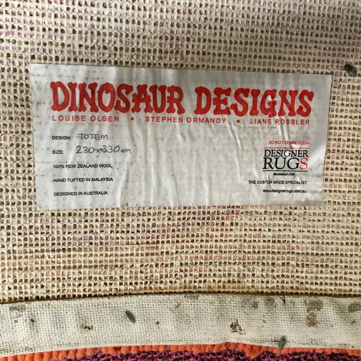 Totem Area Rug by Dinosaur Designs for Designer Rugs