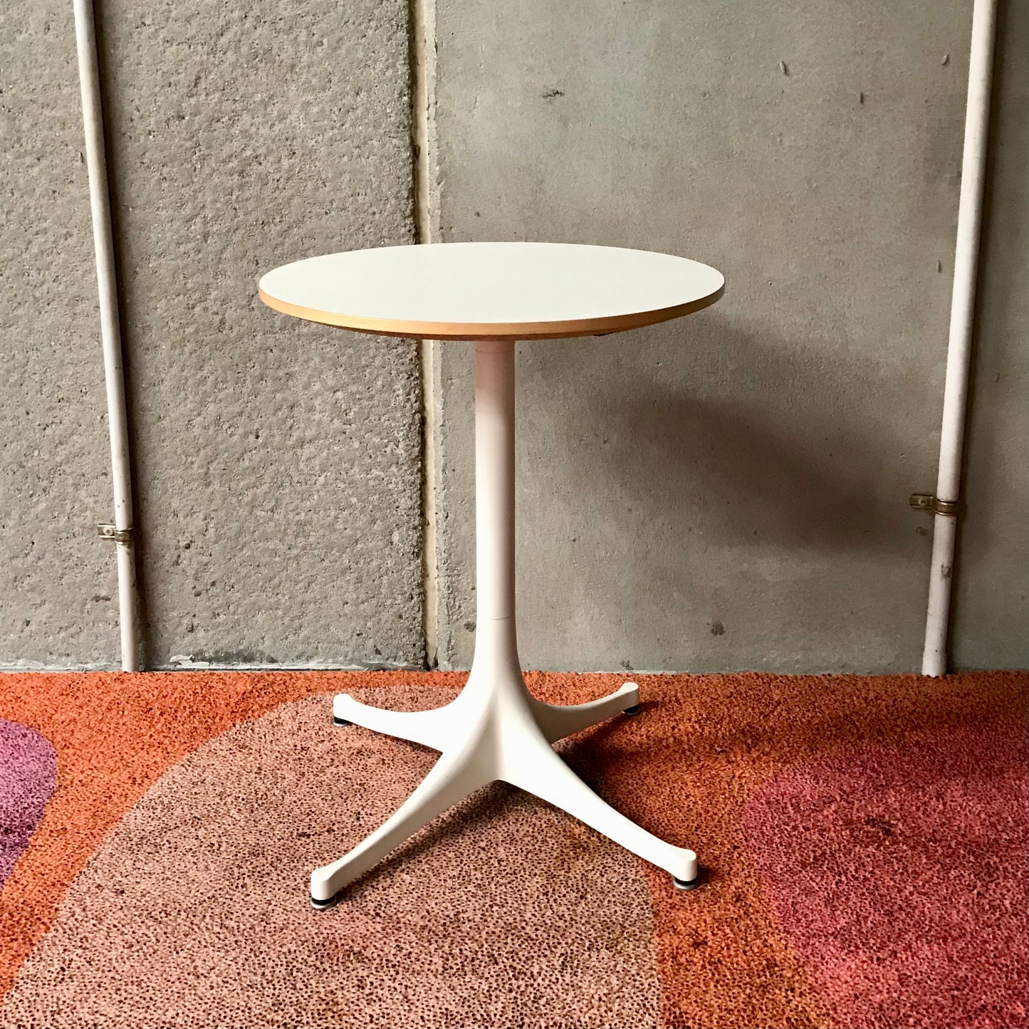 Nelson Pedestal Table by George Nelson for Herman Miller