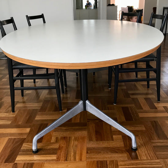 Eames Segmented Base Dining / Meeting Table by Herman Miller
