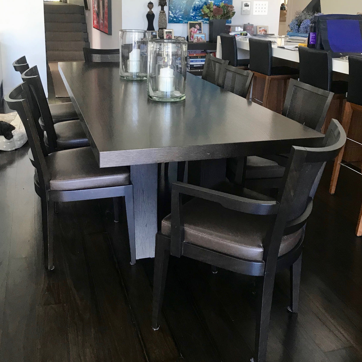 Dumbo Table Promemoria Dumbo Dining Table in Anthracite Oak | HFOC – Home Furniture ...