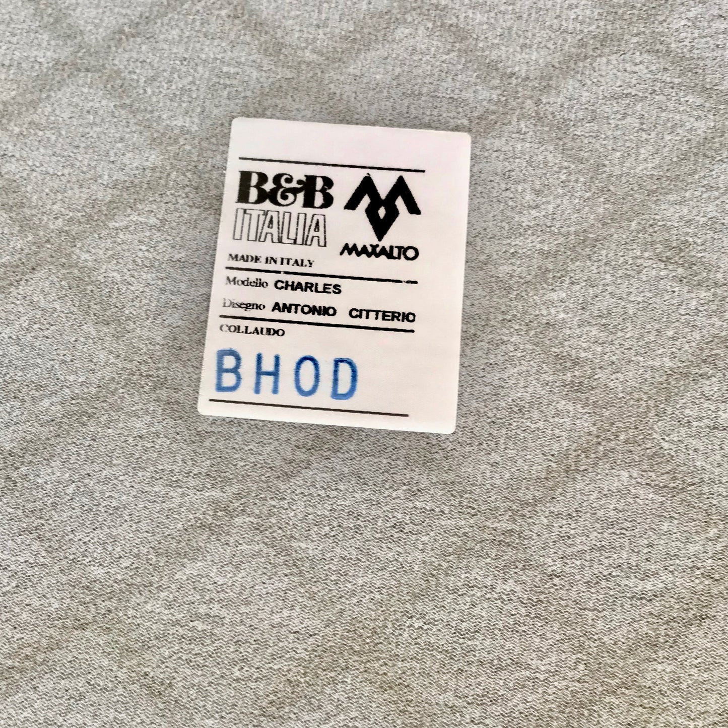 Charles Modular Sofa by Antonio Citterio for B&B Italia