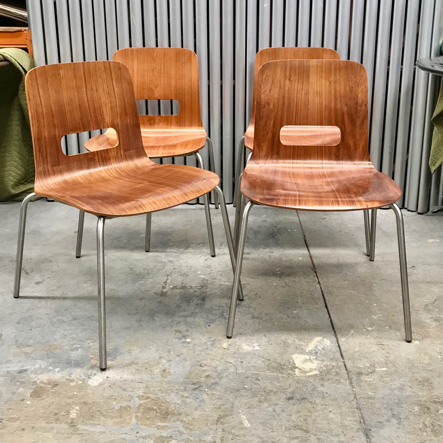 Set of FOUR 'Miss Molly' Chairs by Schamburg + Alvisse