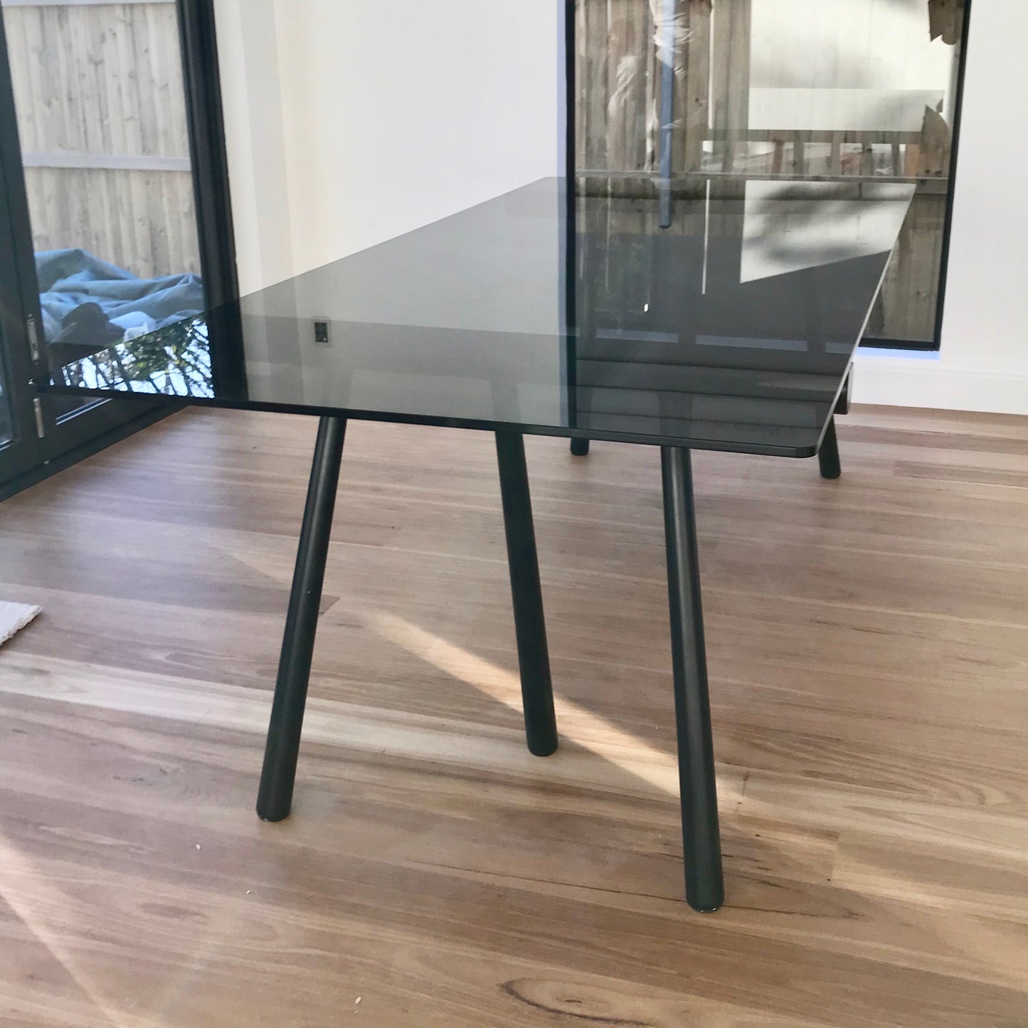 Coedition Altay black ash dining table by Patricia Urquiola, pre-owned designer furniture