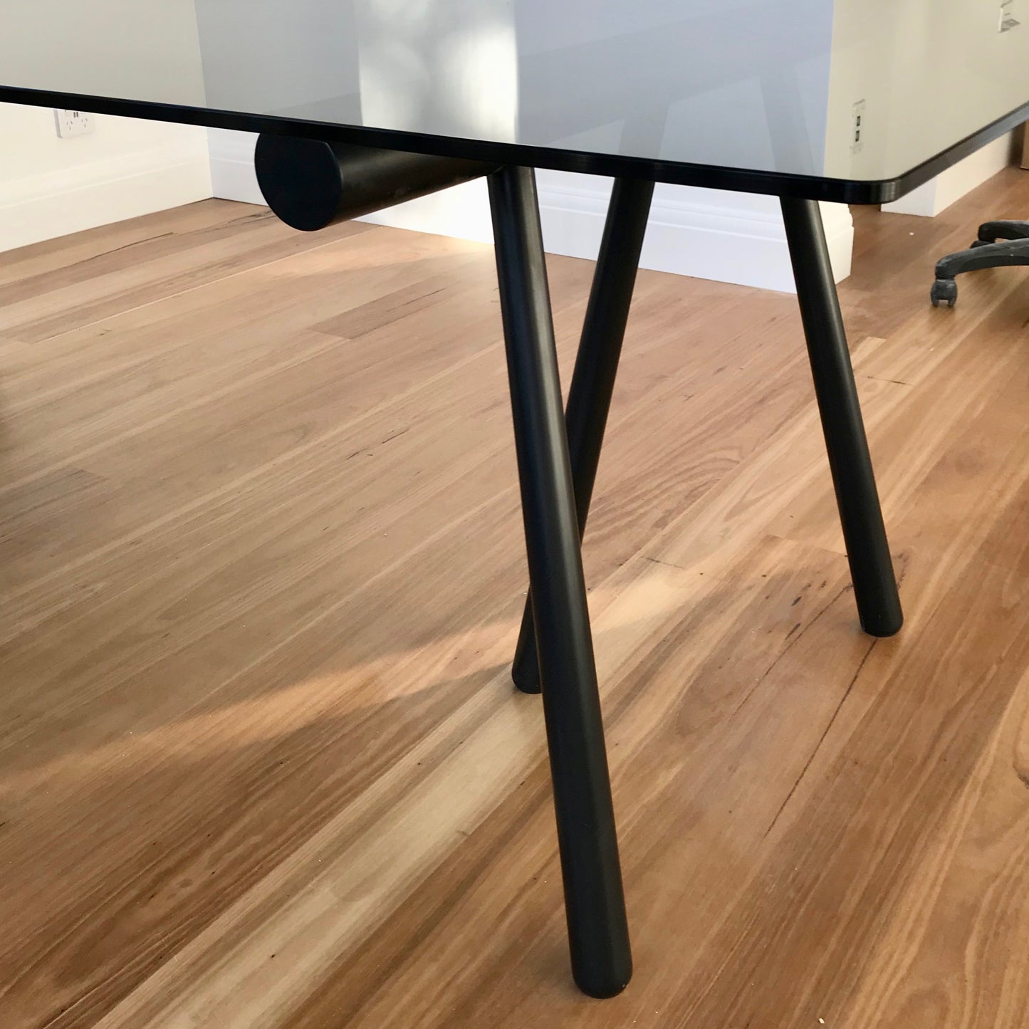 Coedition Altay black ash dining table by Patricia Urquiola, pre-owned designer furniture