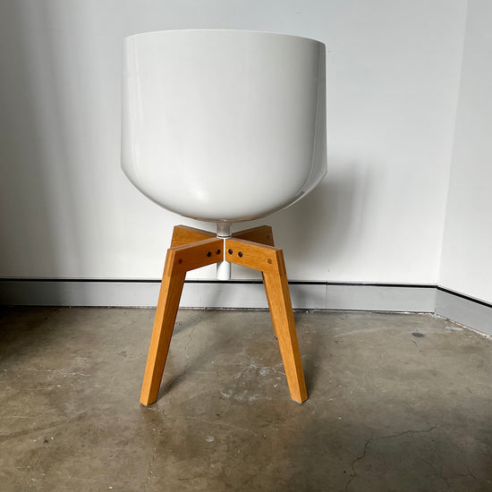 Flow Chair with 4 Legged Oak Base by MDF Italia (2 available)