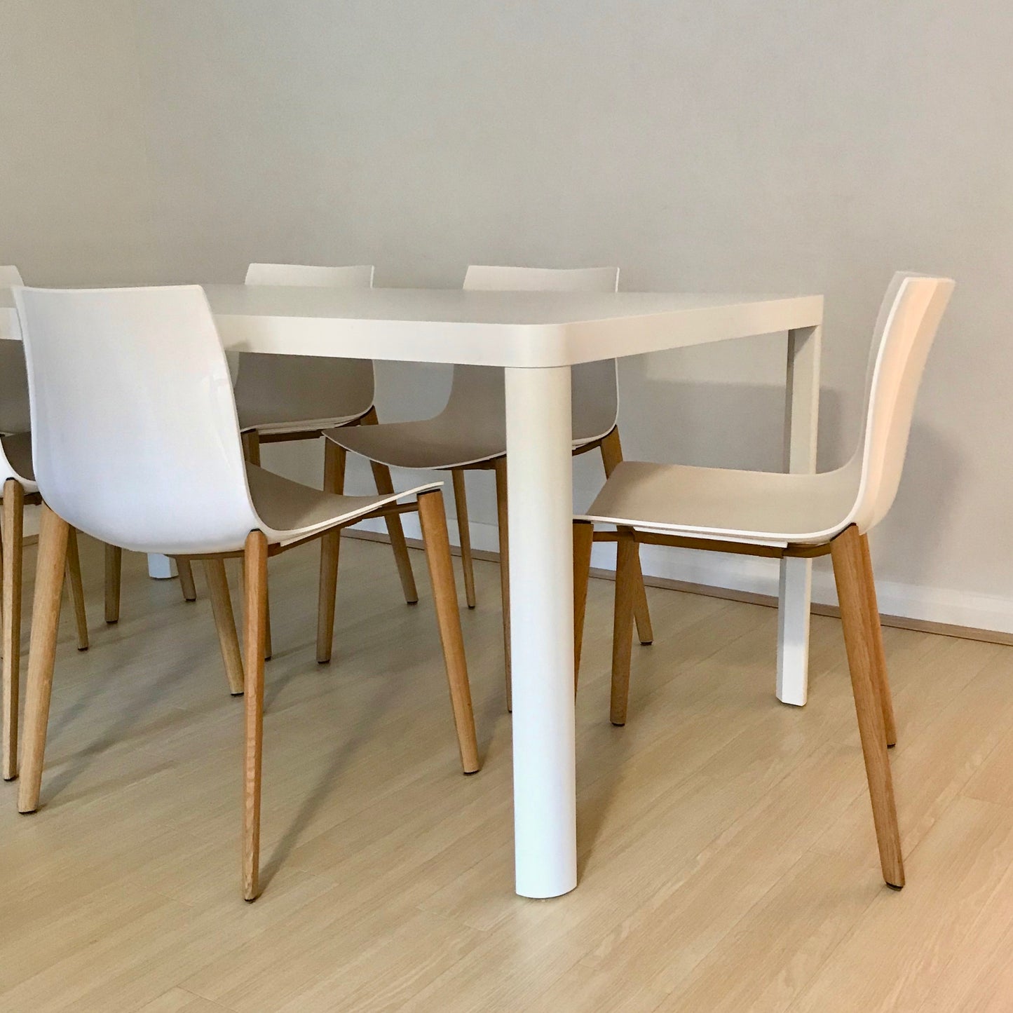 Set of SIX Catifa 46 Dining Chairs by Arper through Stylecraft