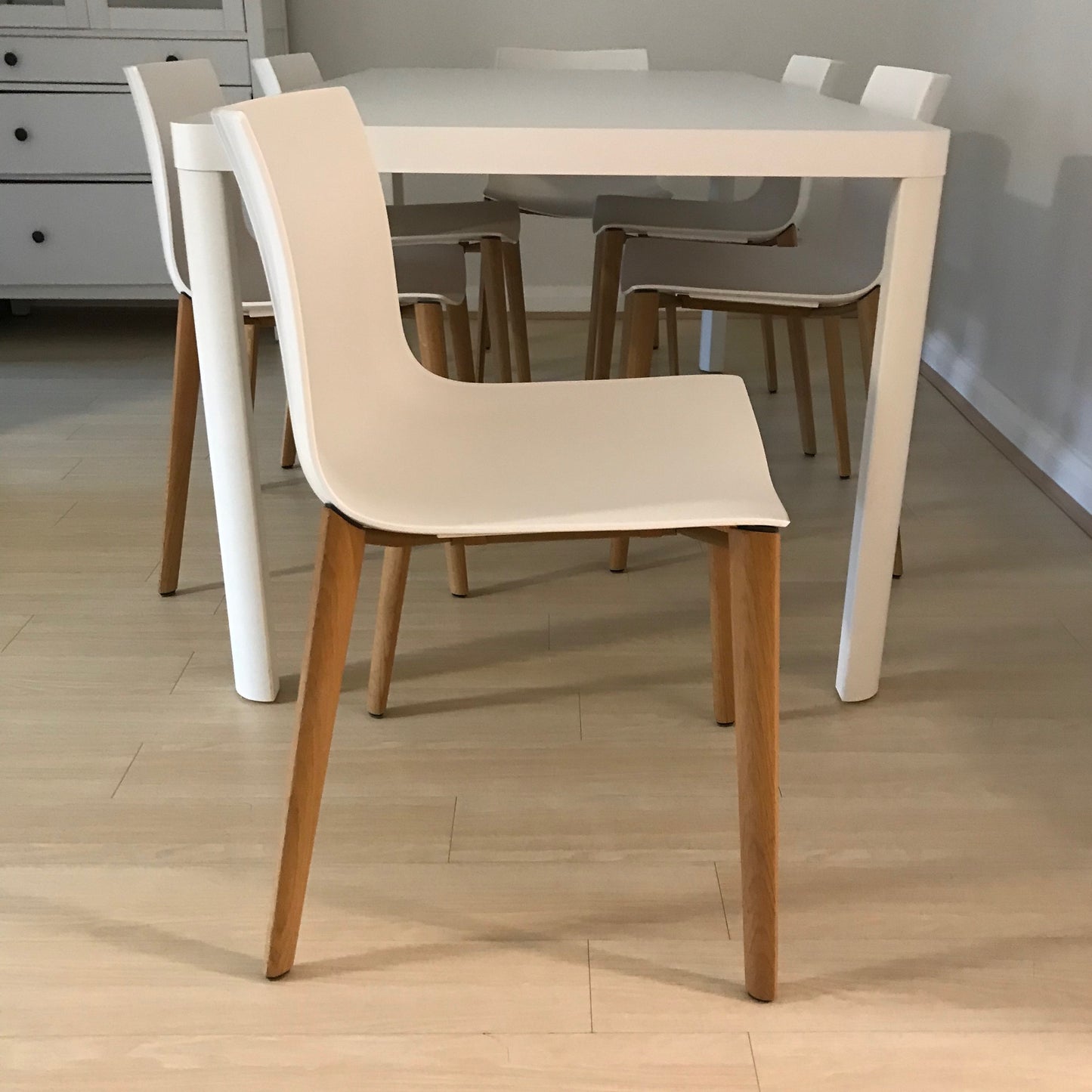 Set of SIX Catifa 46 Dining Chairs by Arper through Stylecraft
