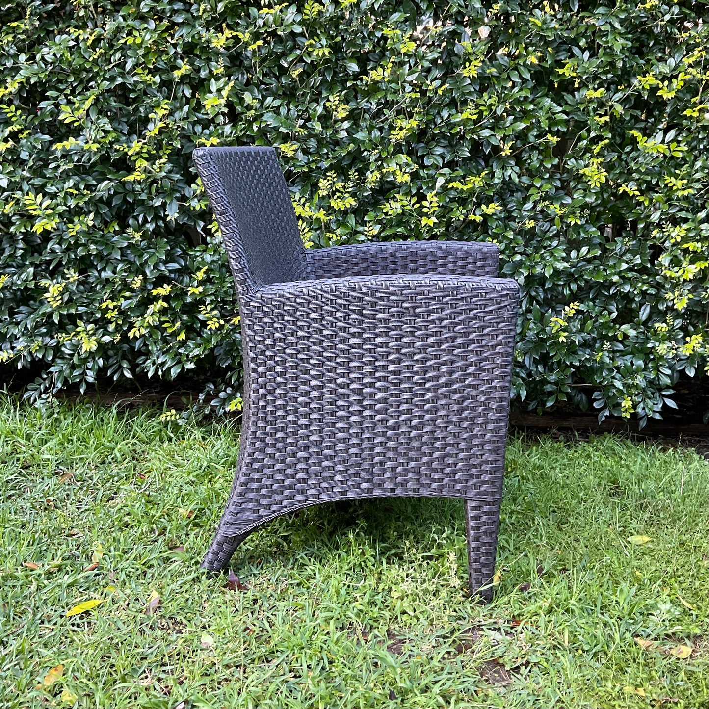Wicker Armchair & Footstool by Royal Botania (3 available)