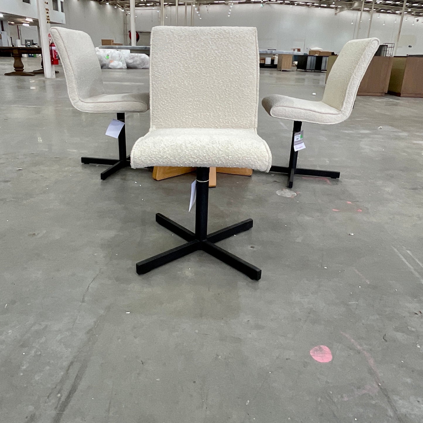 Set of FOUR Tala Swivel Chairs by Coco Republic