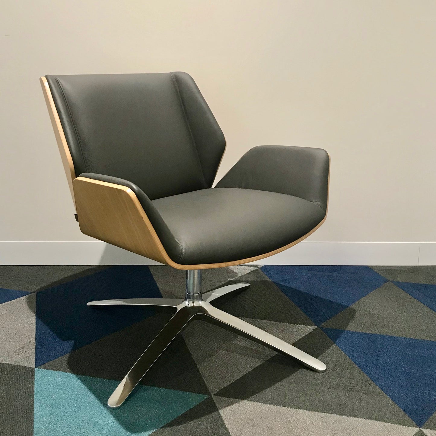 Kruze Lounge Chair by David Fox for Boss Design (2 available)