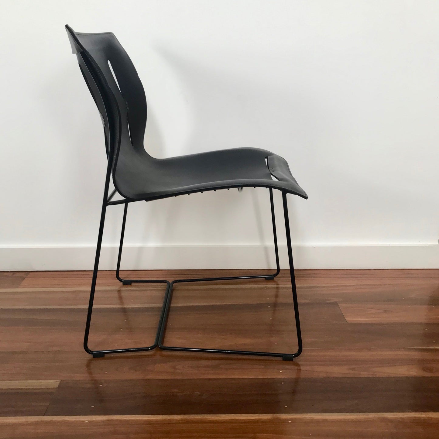 Set of TWO Cuoio Dining Chair by Walter Knoll