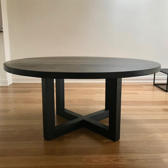 Global Circular Dining Table by MCM House