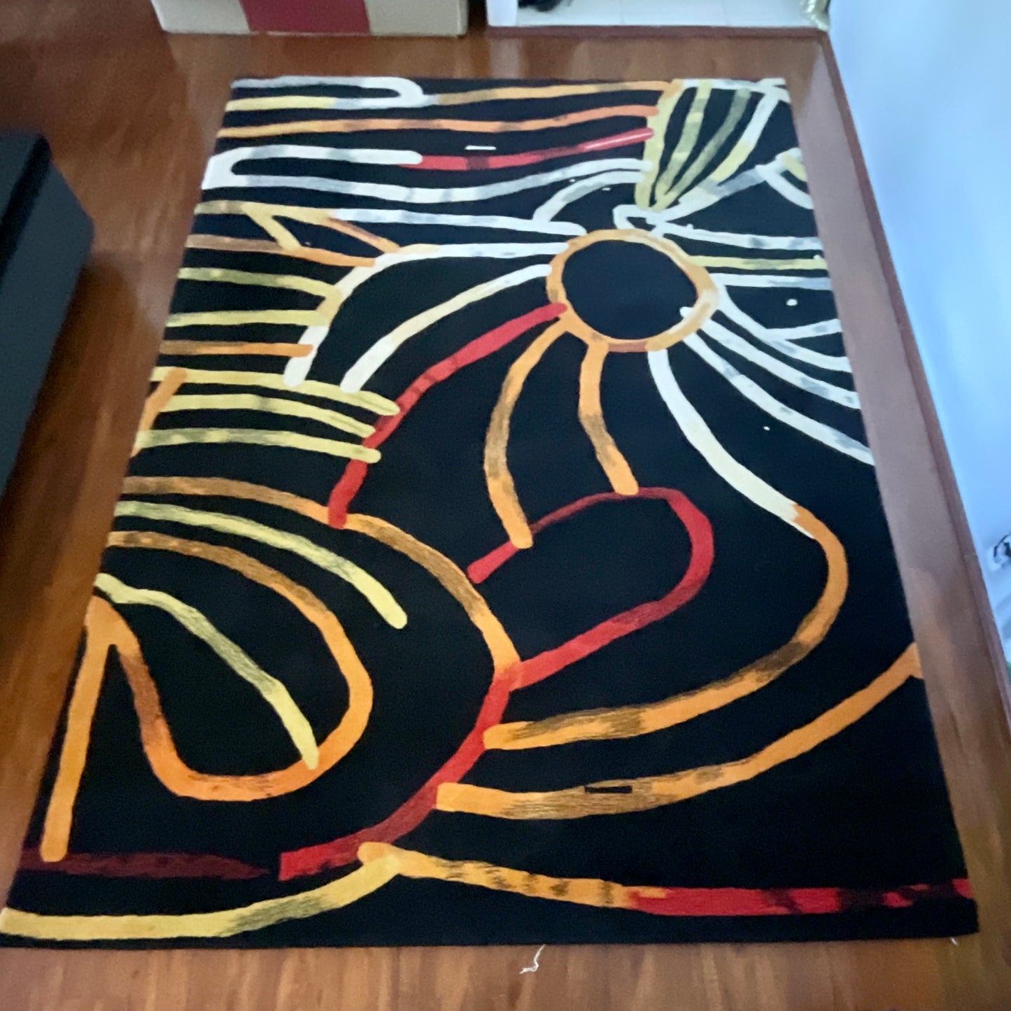 Load image into Gallery viewer, Camp Fire Area Rug by Minnie Pwerle for Designer Rugs
