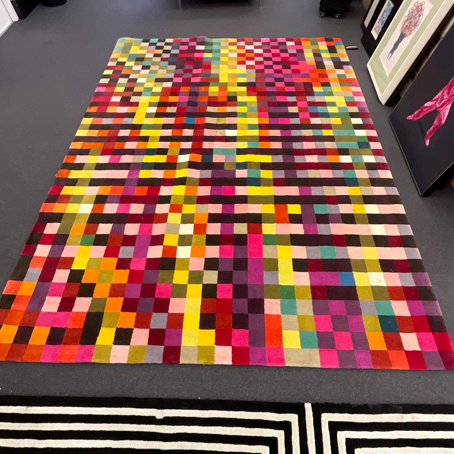 Load image into Gallery viewer, Nanimarquina Multi-Coloured Abstract Rug by Nani Marquina
