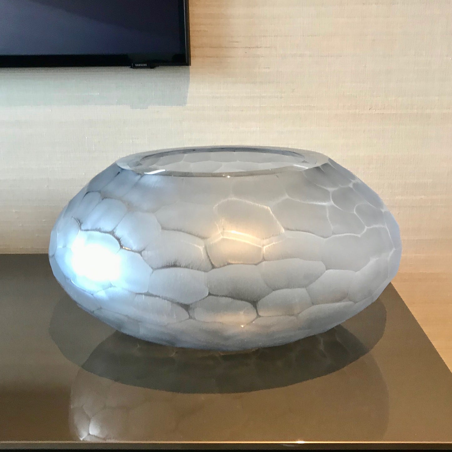 Valencia Murano Glass Bowl by Fendi Casa