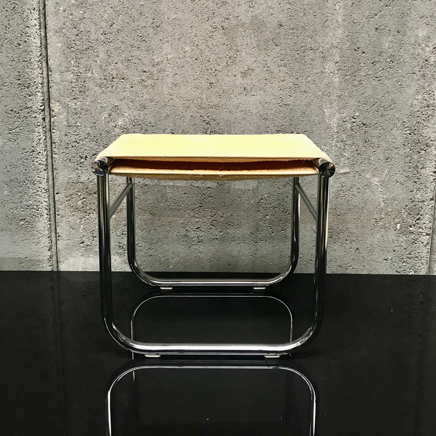 LC9 Bath Stool by Le Corbusier for Cassina