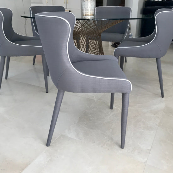 Set of Six Markson Dining Chairs by Coco Republic
