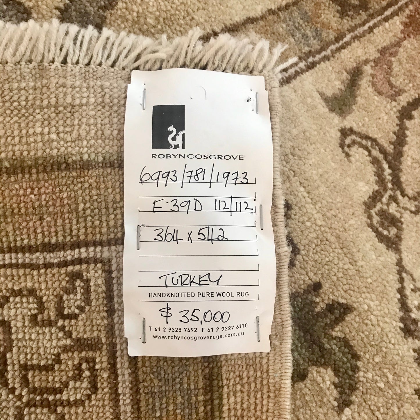 Area Rug No 6996 by Robyn Cosgrove - 5420 x 3640