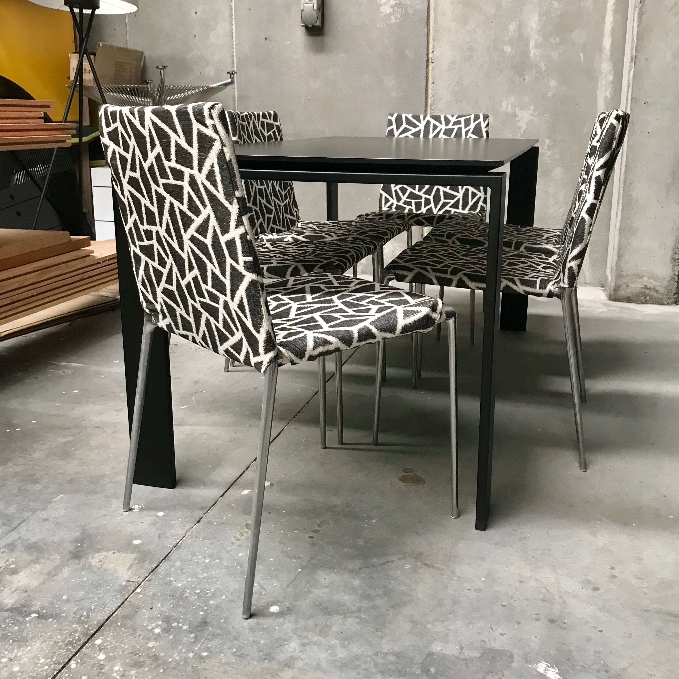 B&B Italia Alma Dining Chairs Set of 4 by Roberto Barbieri | HFOC