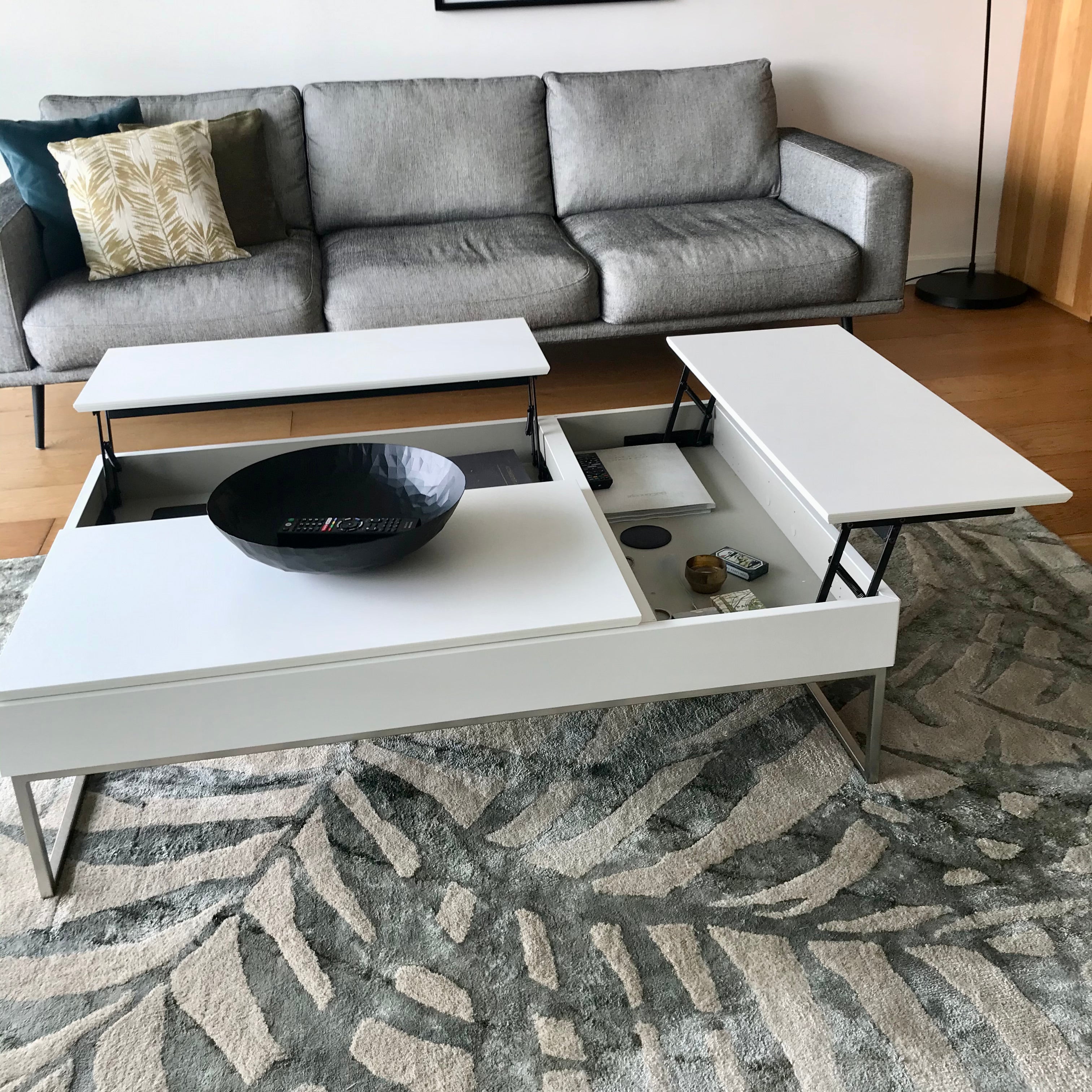 BoConcept Chiva Coffee Table with Storage | HFOC – Home Furniture