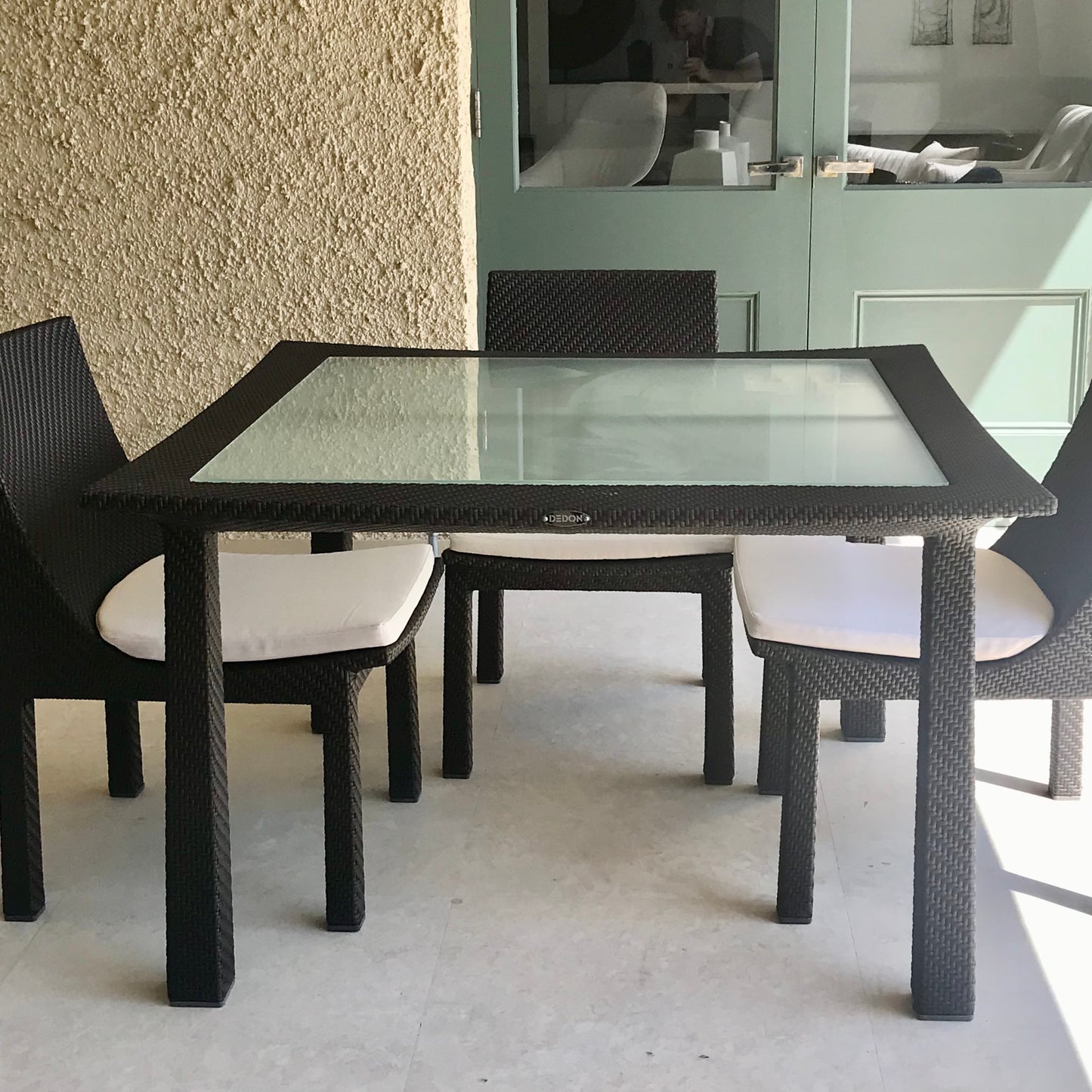 Spa Square Dining Table by Dedon