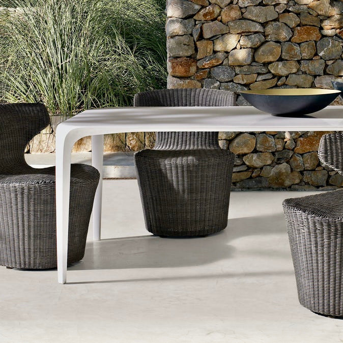 Link Outdoor Table by Jacob Wagner for B&B Italia