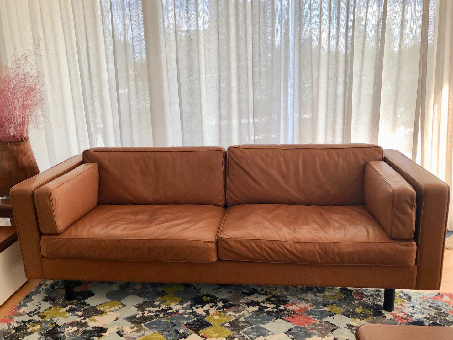Manhattan Three Seat Sofa by Vatne Mobler through Danish Red