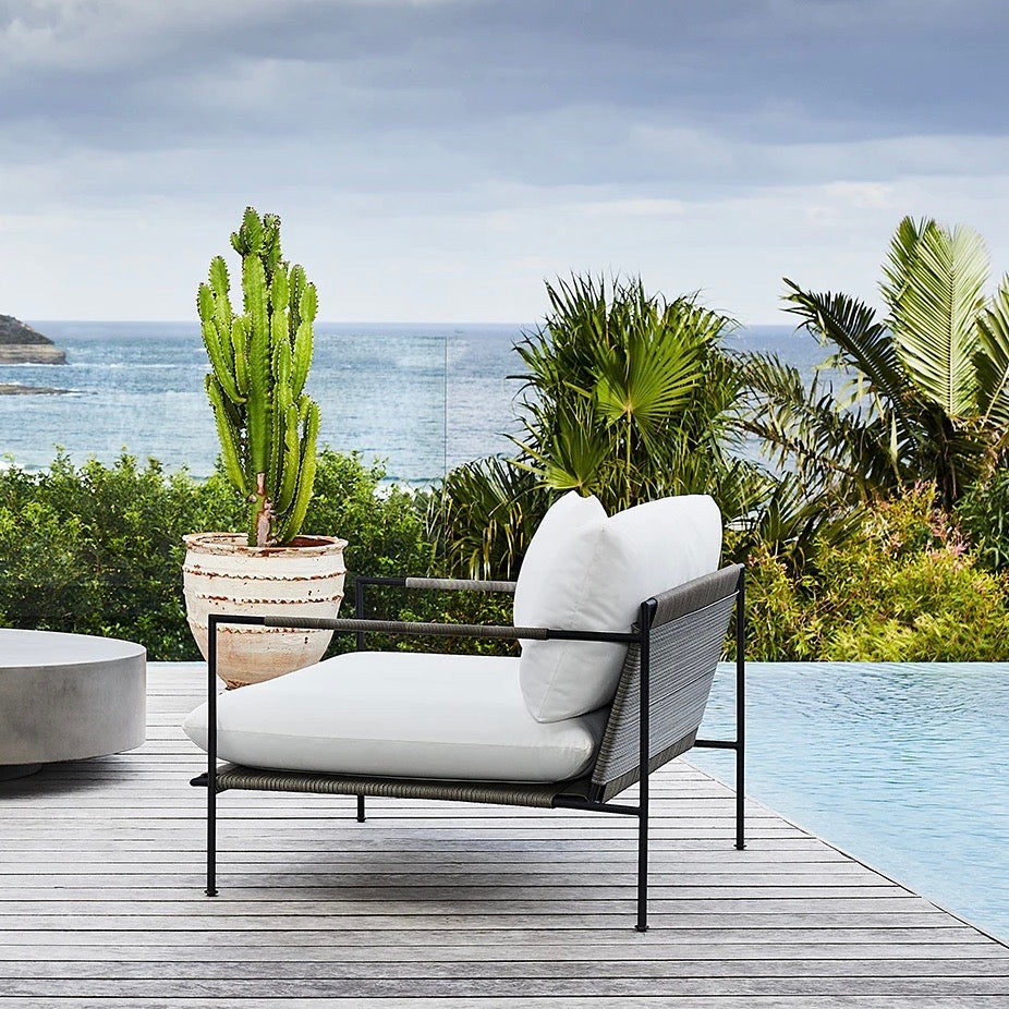 Malmo Outdoor Lounge Chair by Coco Republic