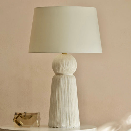 Load image into Gallery viewer, Tassel Lamp by Arteriors
