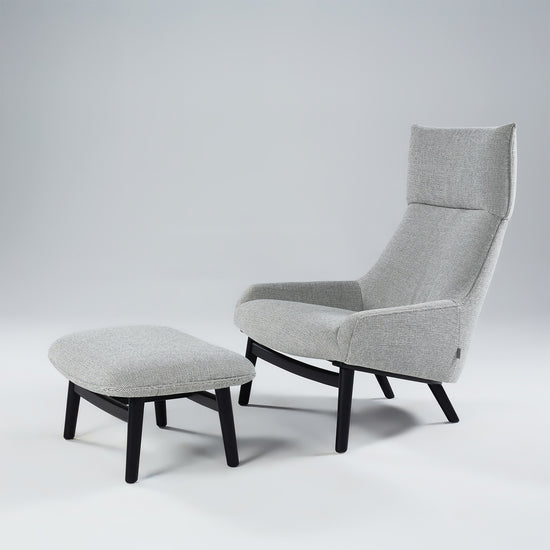 Load image into Gallery viewer, Sunday Lounge Chair &amp;amp; Footstool by Anderssen &amp;amp; Voll for Wendelbo through Trit House

